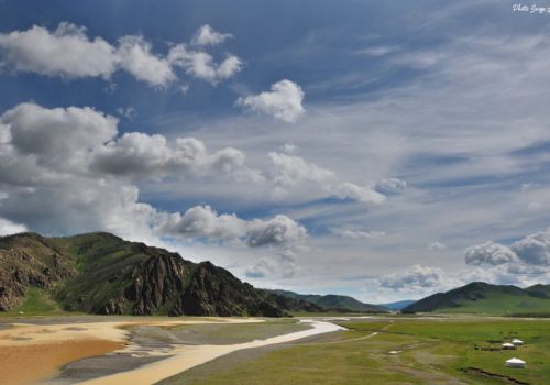 La steppe de Mongolie