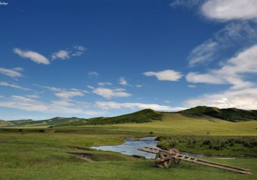 La steppe de Mongolie