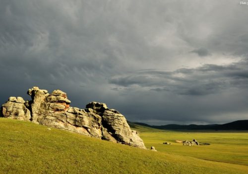 La steppe de Mongolie