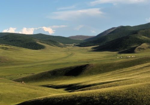 La steppe de Mongolie