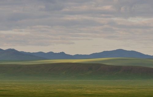La steppe de Mongolie