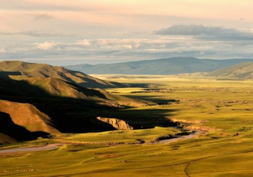 La steppe de Mongolie