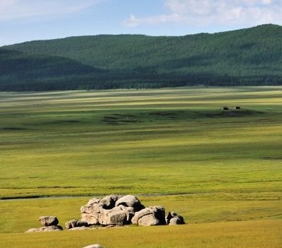 La steppe de Mongolie
