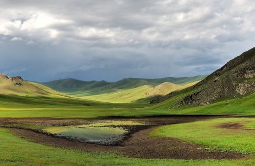 La steppe de Mongolie