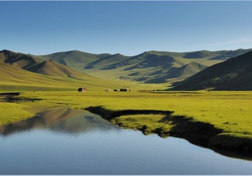 La steppe de Mongolie