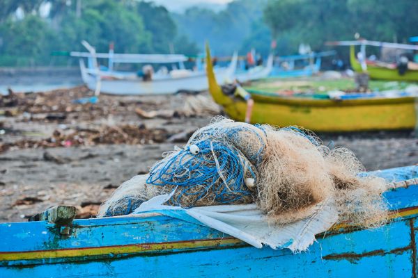 Les pêcheurs de Médéwi sur l' île de Bali